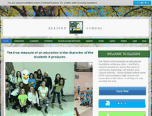Tablet Screenshot of ellisonschool.org